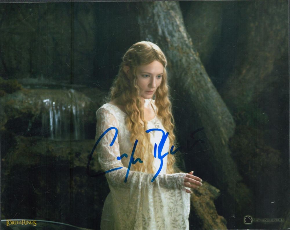 Lot 139: Cate Blanchett signed 10x8 inch colour photo. Good...