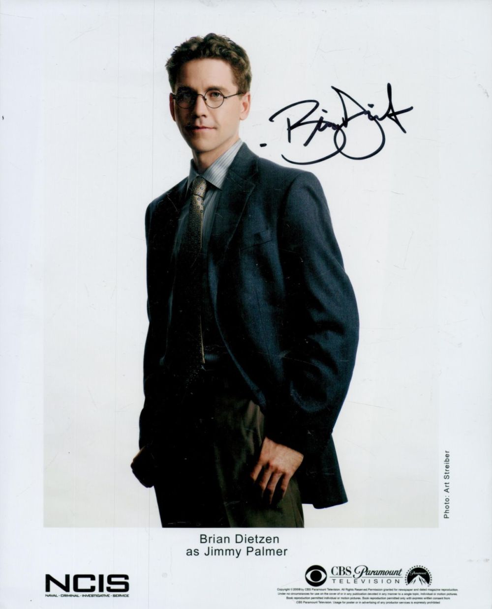Lot 174: Brian Dietzen signed 10x8inch colour photo as Jimmy...