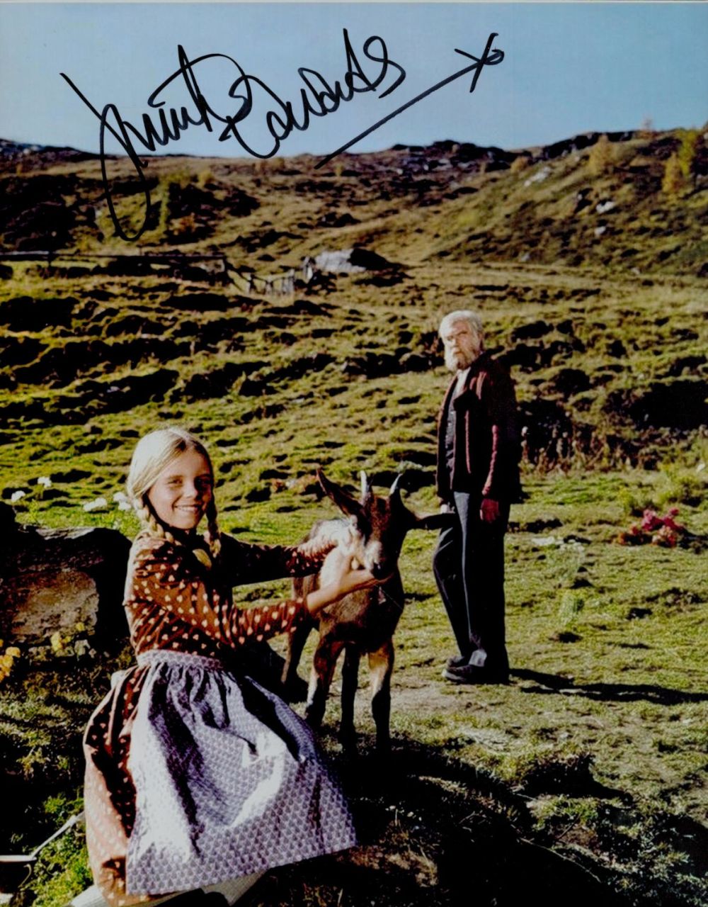 Lot 301: Jennifer Edwards actress signed 'Heidi' 8x10 photo. Good...