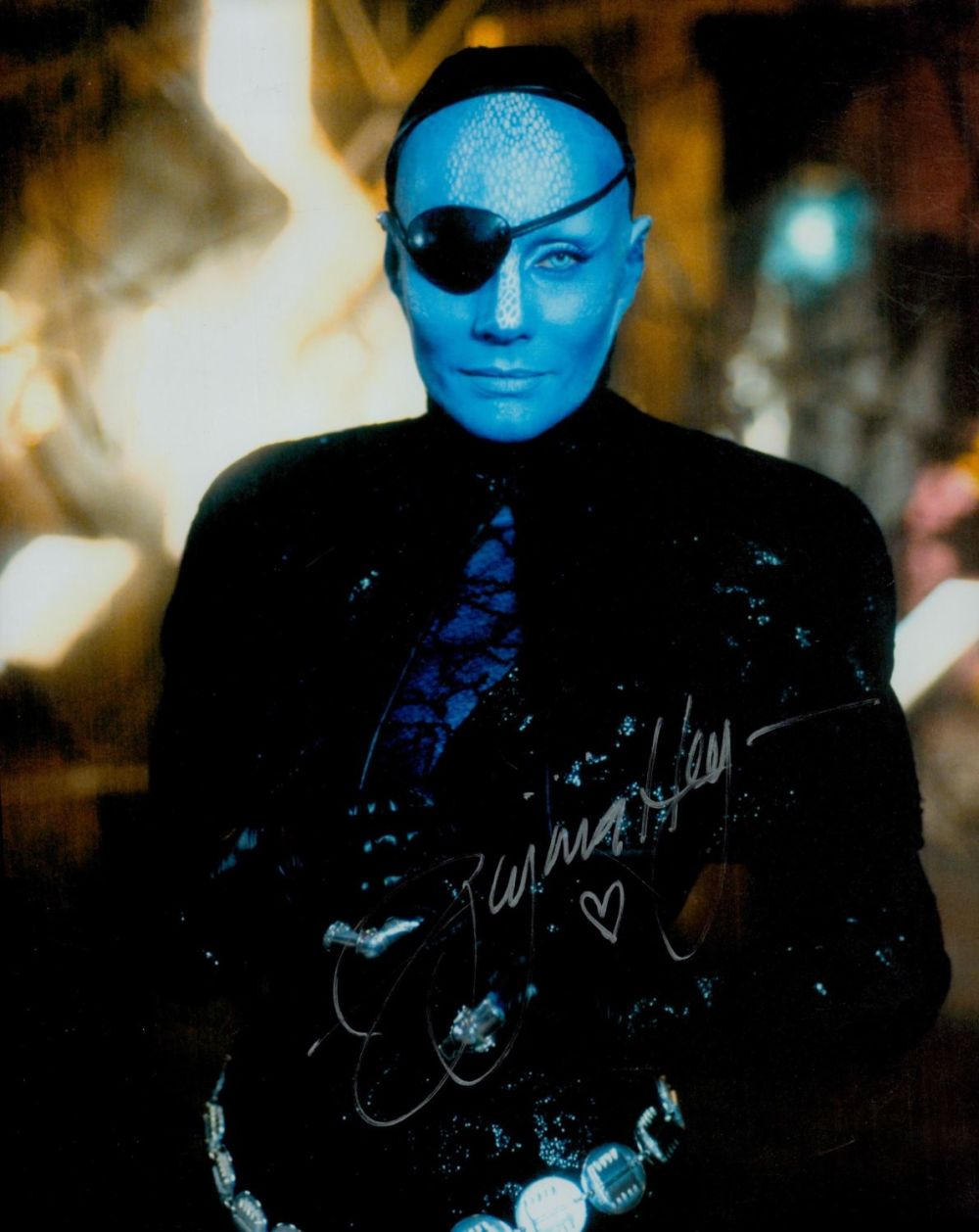 Lot 306: Virginia hey actress signed 'farscape' 8x10 photo. Good...