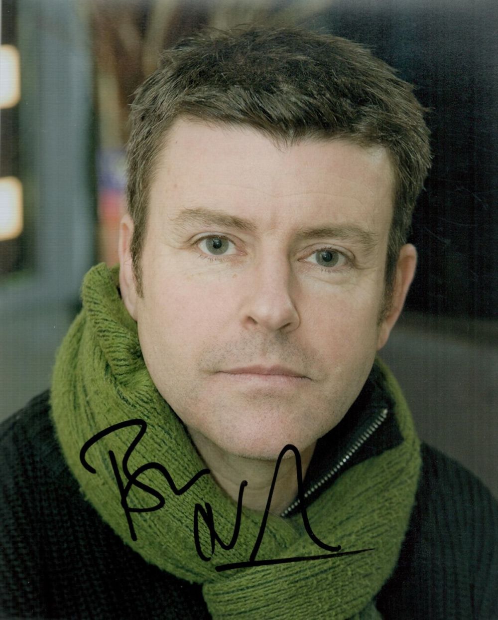 Lot 309: Ben Nealon actor signed 8x10 photo. Good Condition....