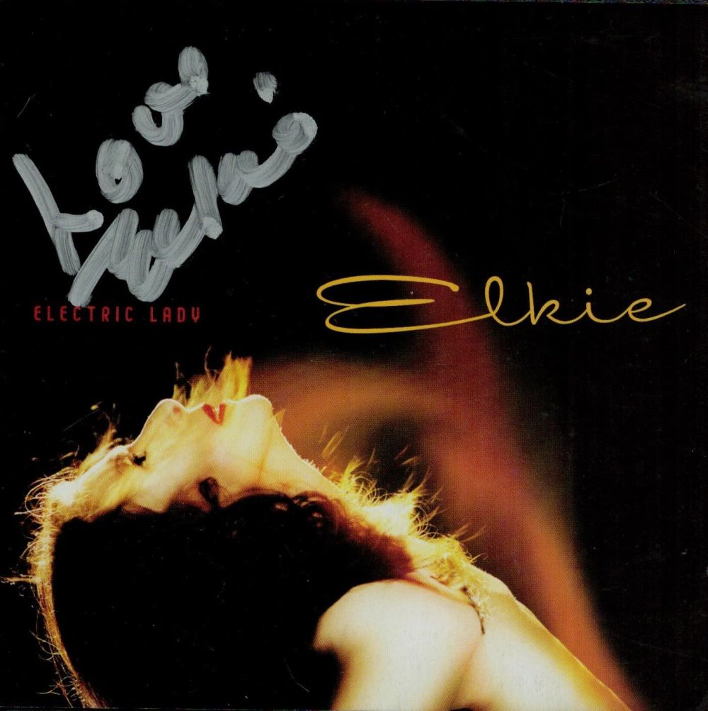 Lot 314: Elkie brooks singer signed 'electric lady' cd cover...