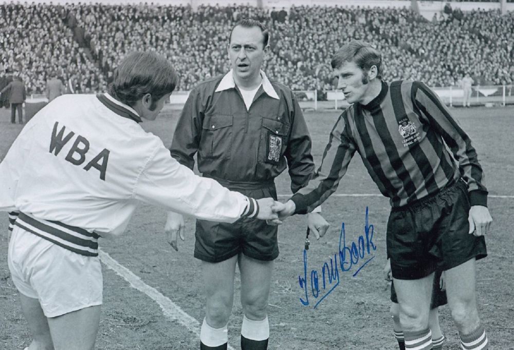 Lot 358: Autographed tony book 12 x 8 photo :...