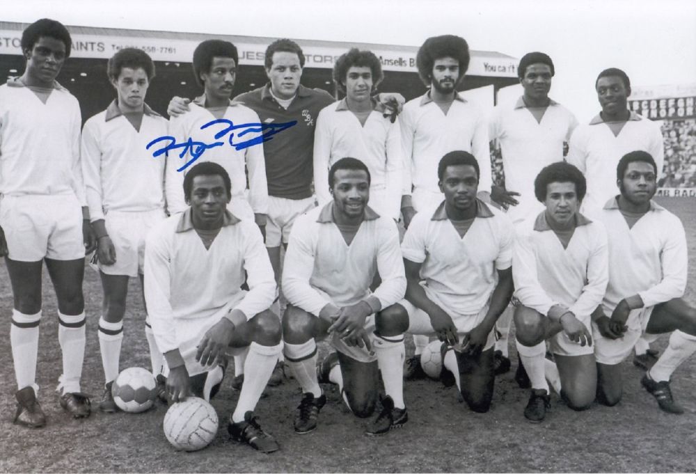 Lot 372: Autographed Brendon Batson 12 x 8 photo :...