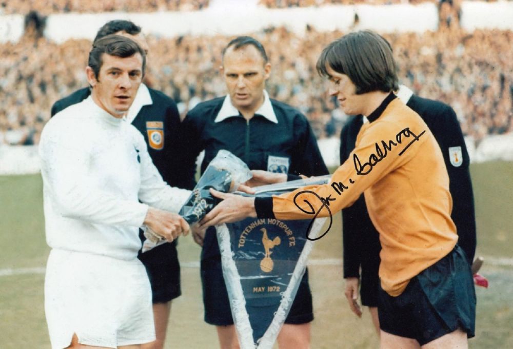 Lot 374: Autographed Jim McCalliog 12 x 8 photo :...