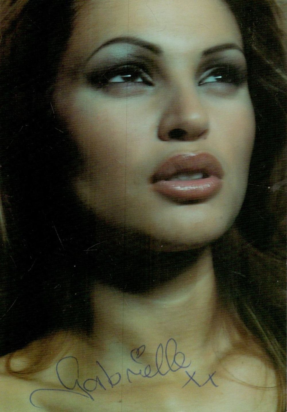 Lot 456: Gabrielle Richens signed Promo. Colour photo Approx. 6x4...