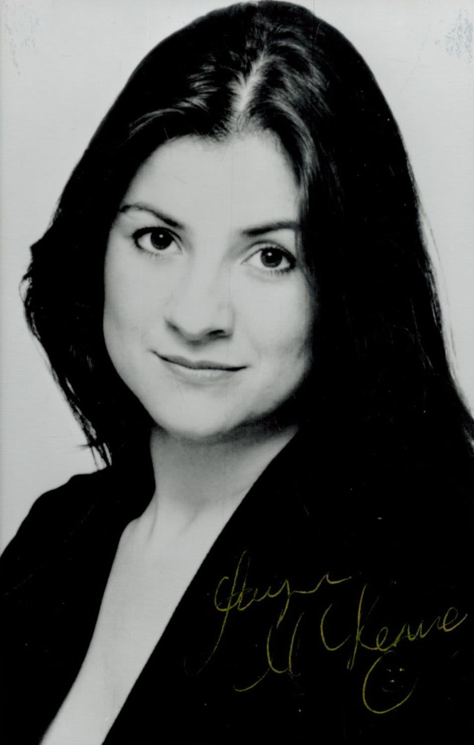 Lot 460: Jayne Mckenna signed Black & White photo 5.5x3.5...