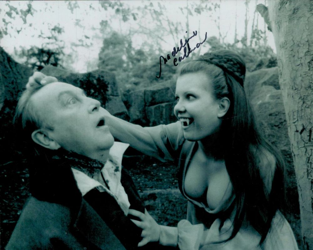 Lot 478: Madeleine Collinson signed Black & White Photo 10x8...