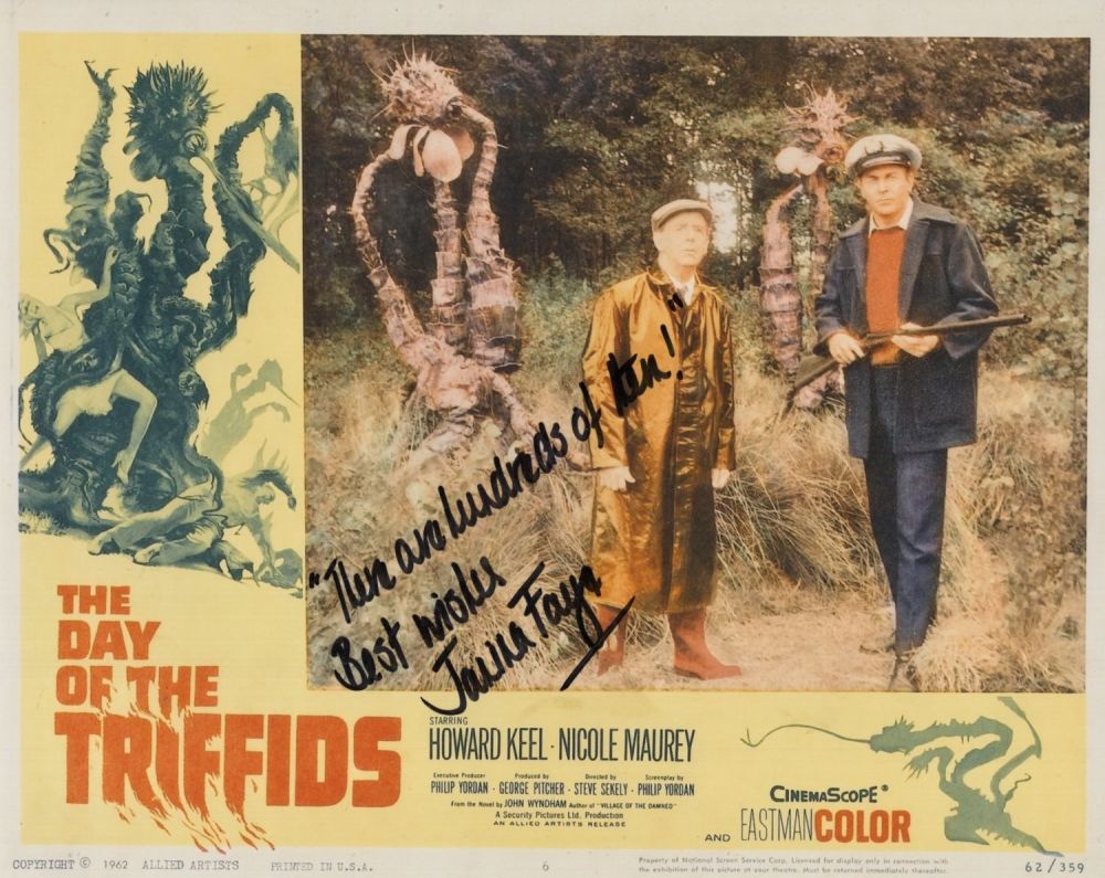 Lot 568: The Day of the Triffids 1950's sci-fi horror...