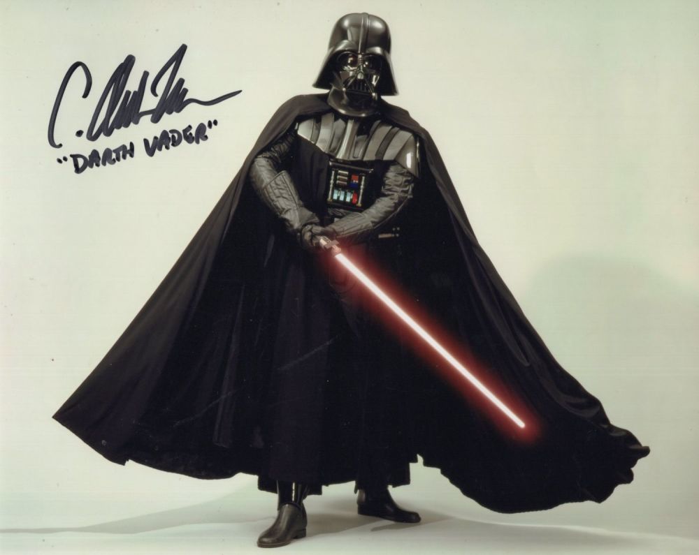Lot 589: Star Wars The Phantom Menace Darth Vader body...