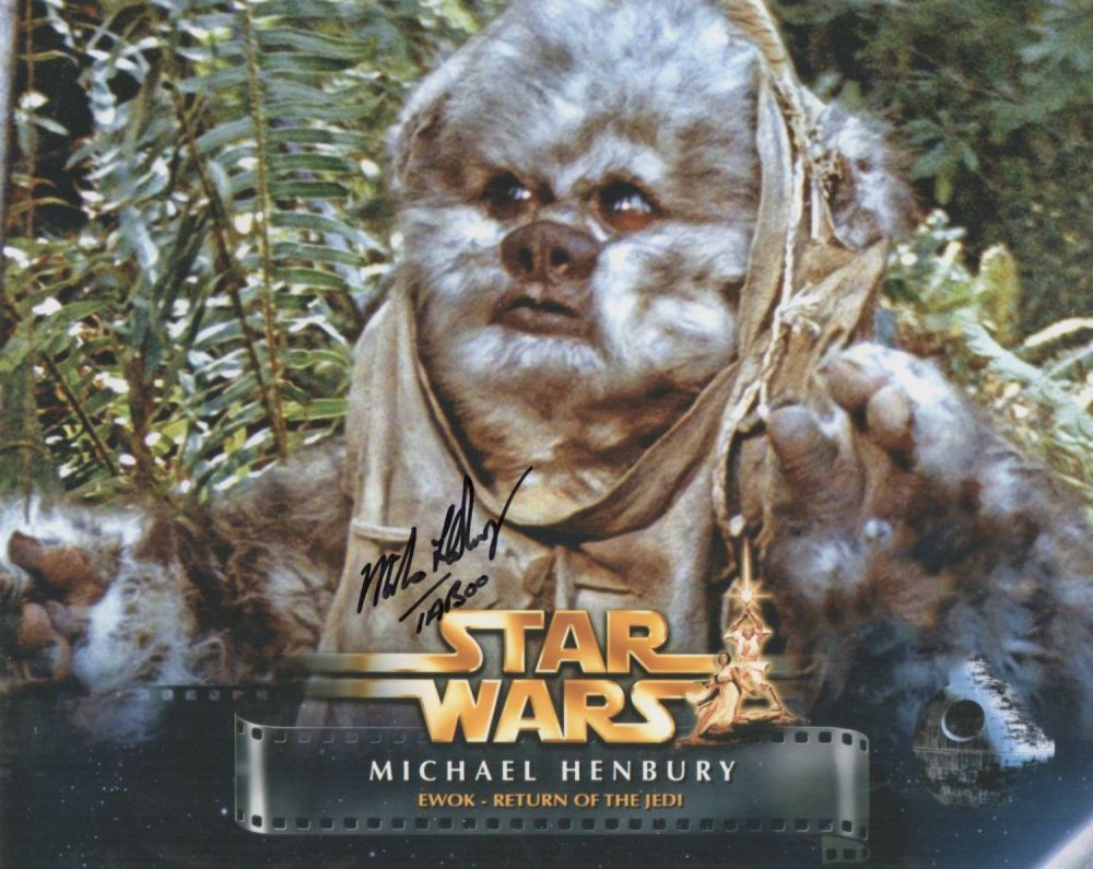 Lot 590: Star Wars Return of the Jedi 8x10 photo...