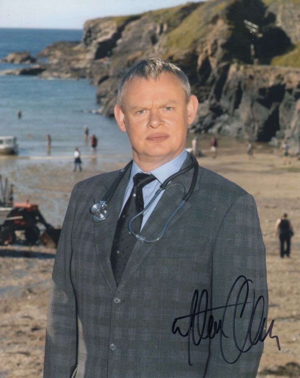 Lot 624: Doc Martin 8x10 inch TV comedy drama series...