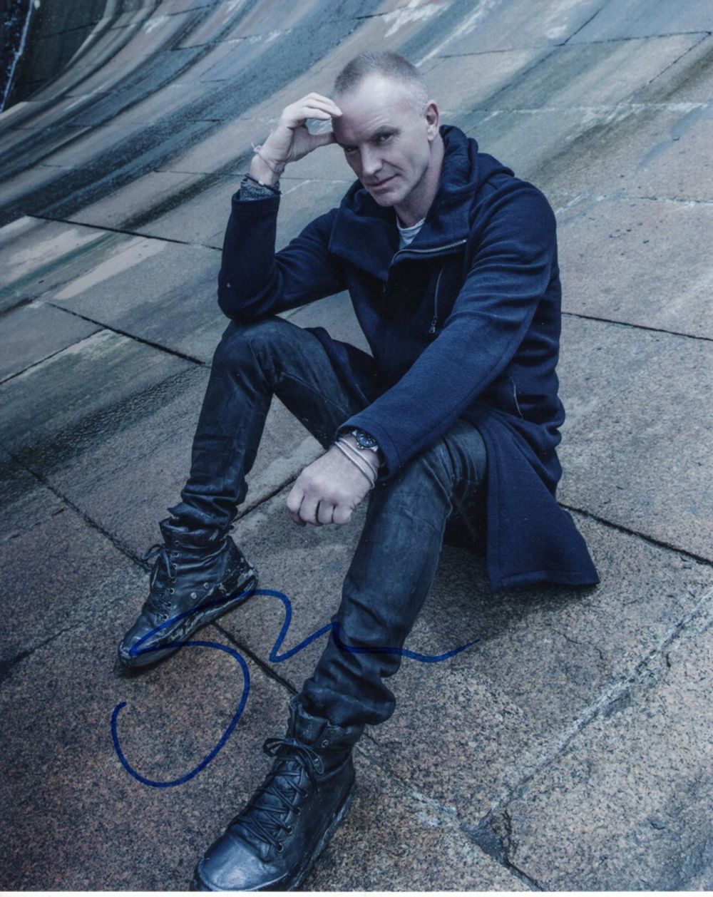 Lot 675: Sting, former lead singer with The Police and...
