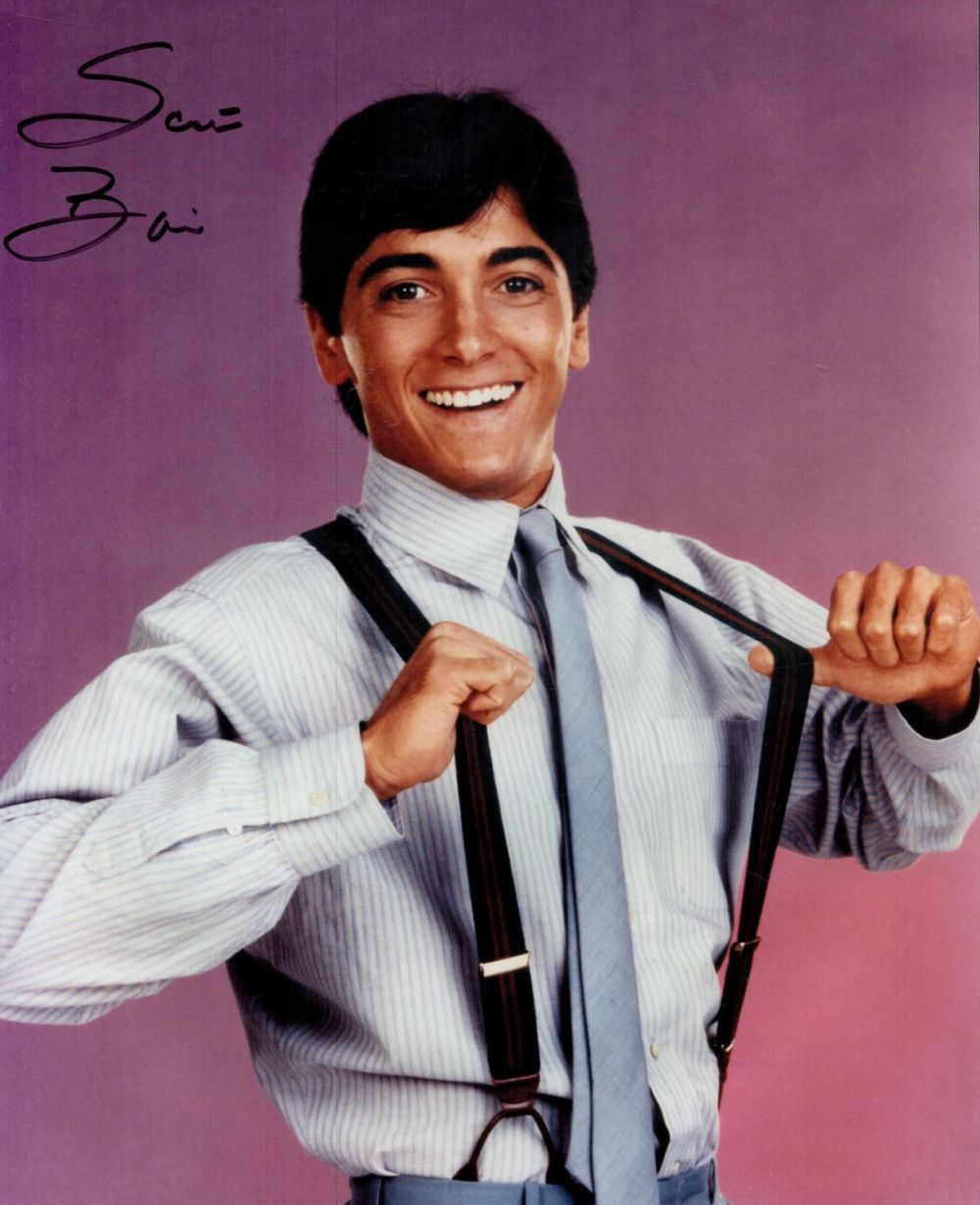 Lot 500: Scott Baio signed 10x8 inch colour 'Charles in...