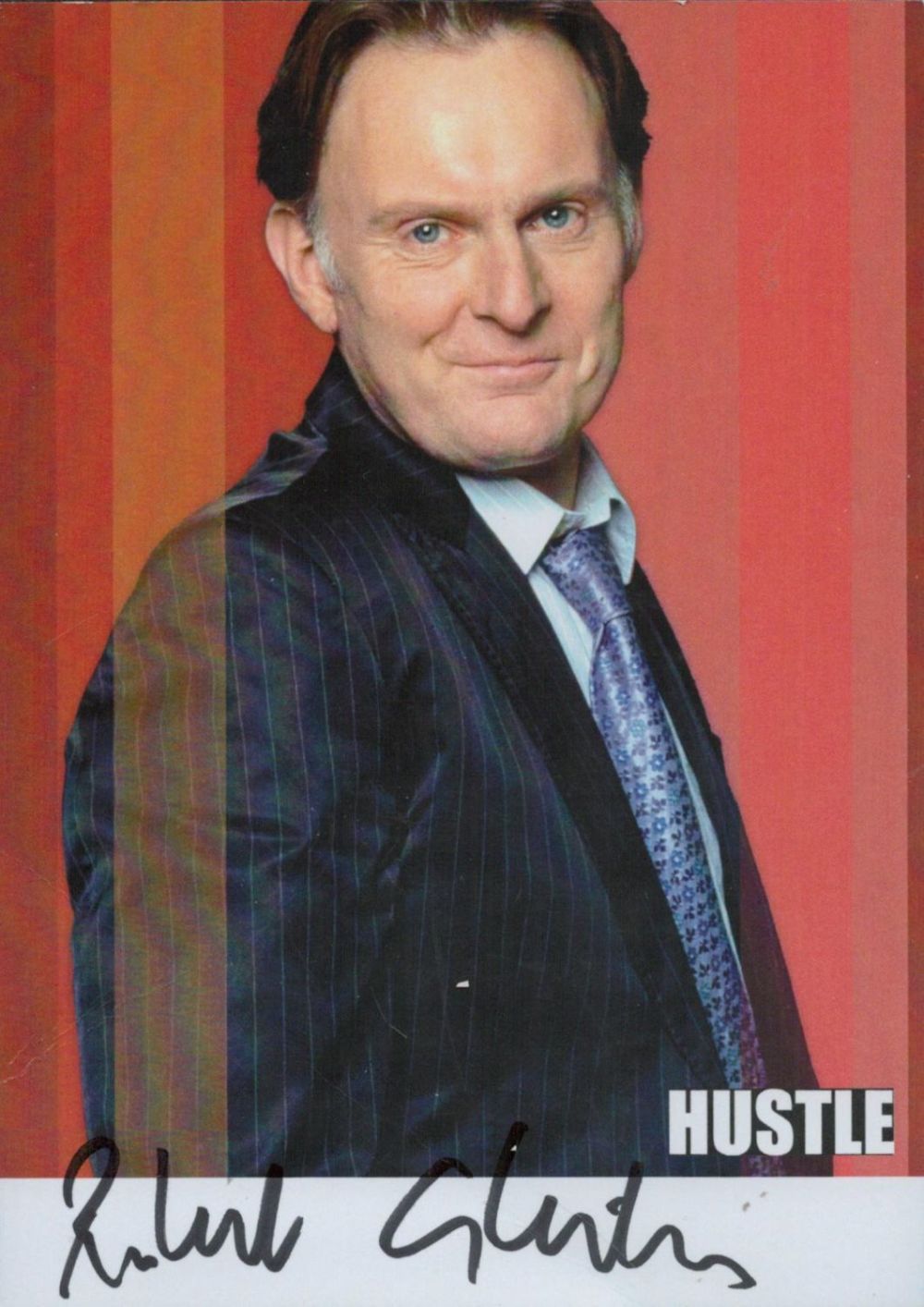 Lot 549: Robert Glenister signed Promo. Colour Photo 6x4 Inch...