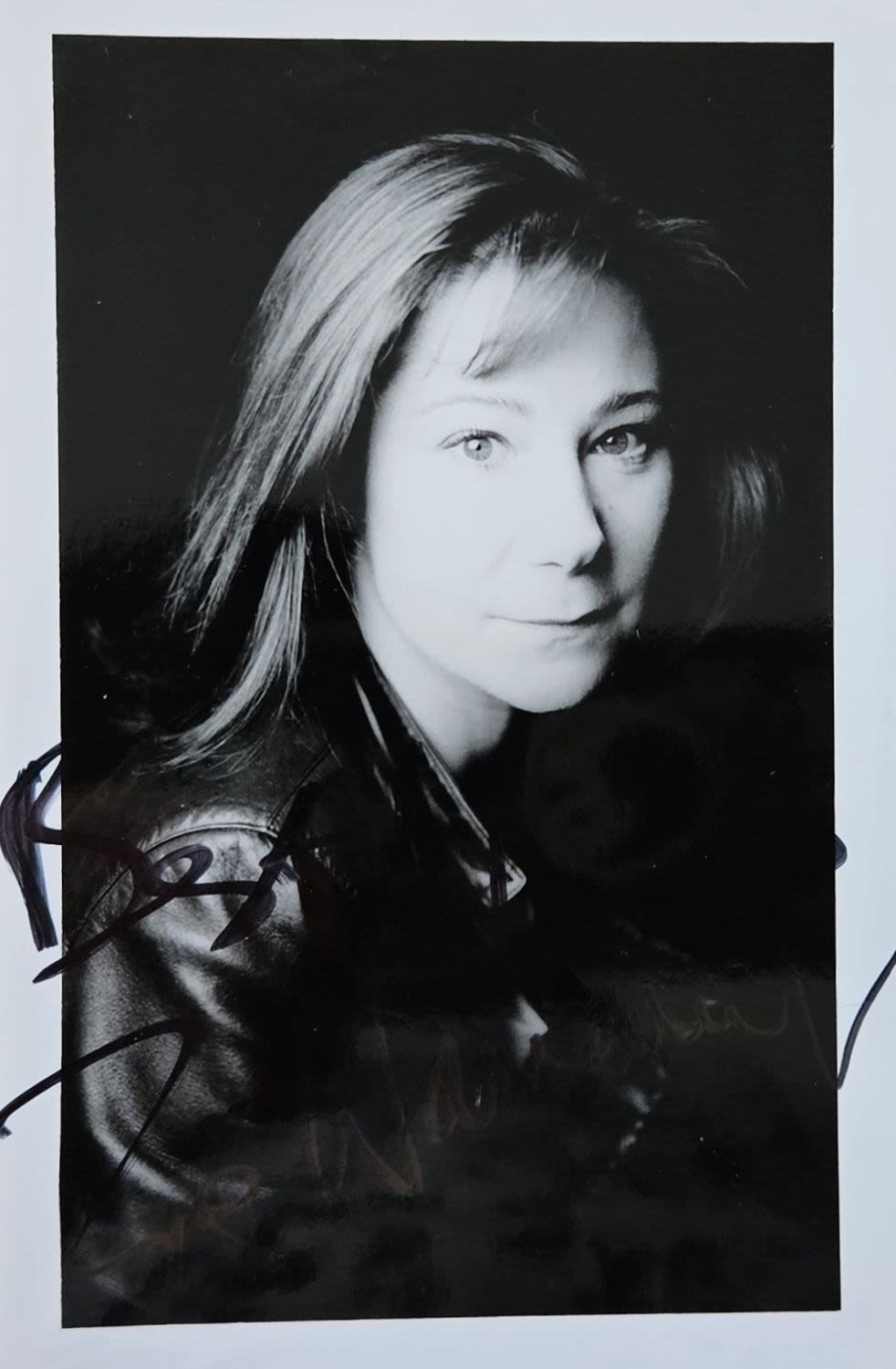 Lot 558: Zoë Wanamaker signed Black and White Photo Approx....