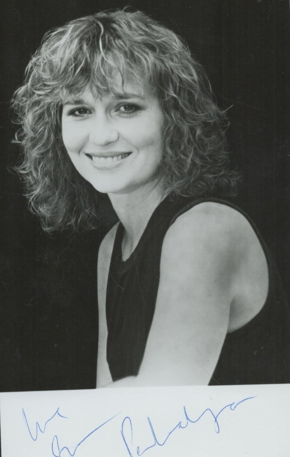 Lot 575: Susan Penhaligon signed Black and White Photo 5.5x3.5...