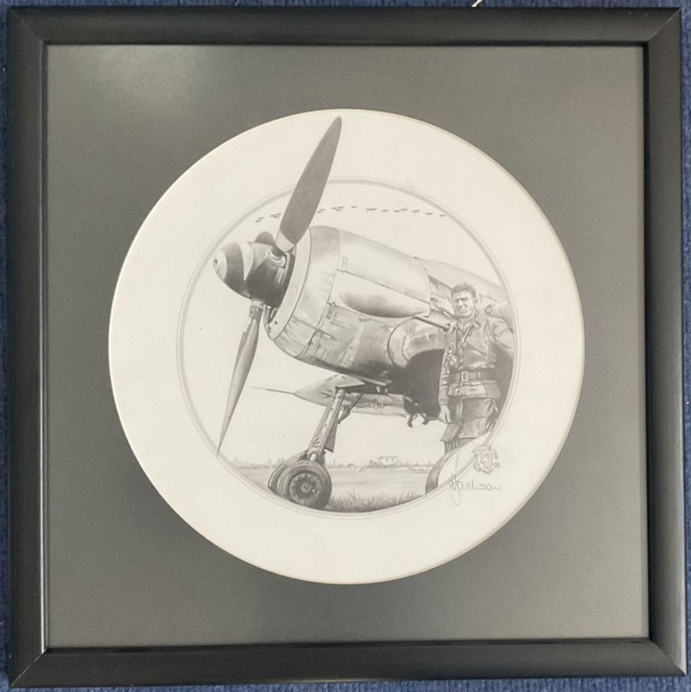 Lot 692: WW2 Original Pencil Drawing by H J Jacksaw...