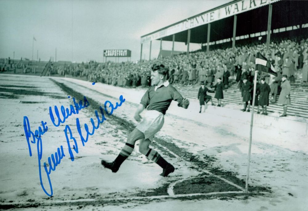 Lot 71: Frank Blunstone signed Black and White Photo 12x8...