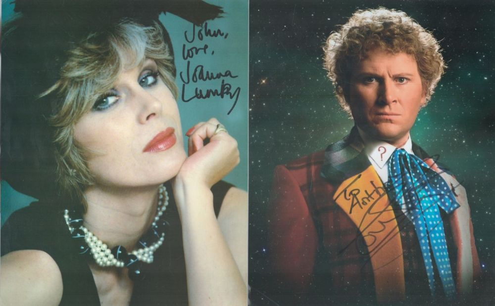 Lot 96: TV/FILM Actors/Actress 5 x Collection Signed Colin Baker....
