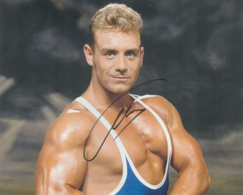 Lot 97: Michael Willson signed Colour Photo 10x8 Inch. 'Gladiators'....