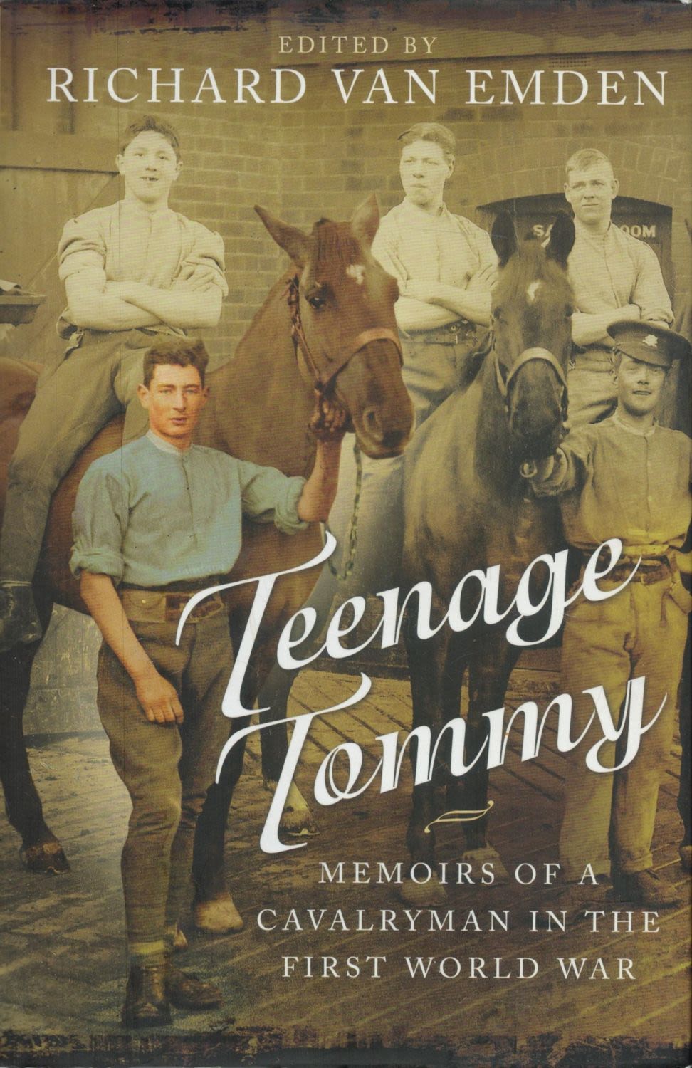 Lot 111: Teenage Tommy Hardback Book by Richard Van Emden....