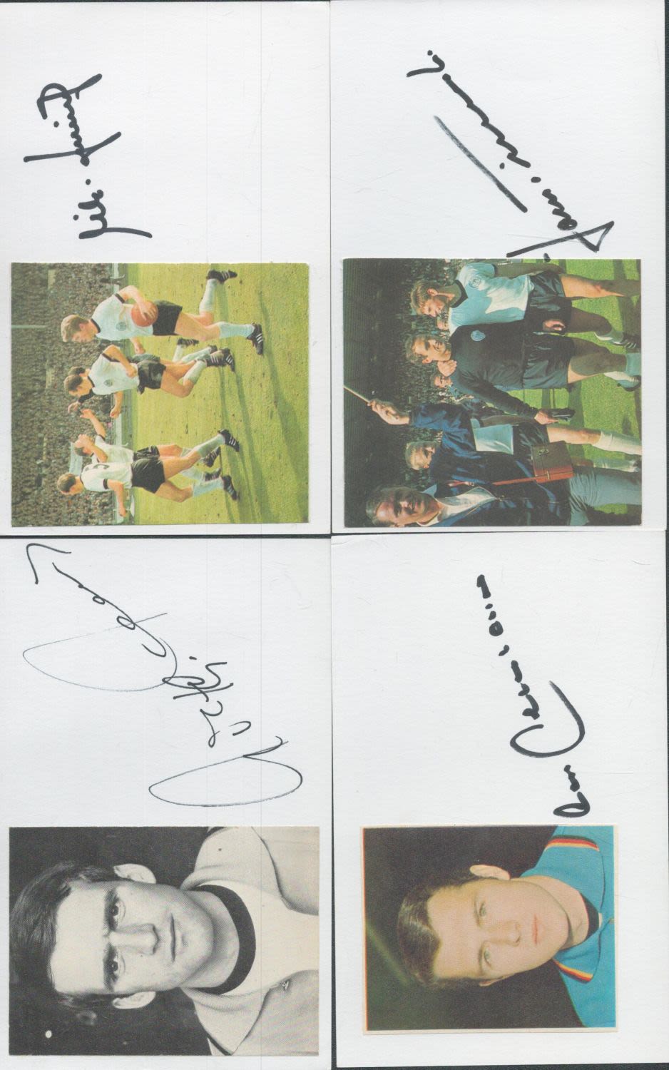 Lot 112: Autographed West Germany 1966 Lot, A Superb Lot...