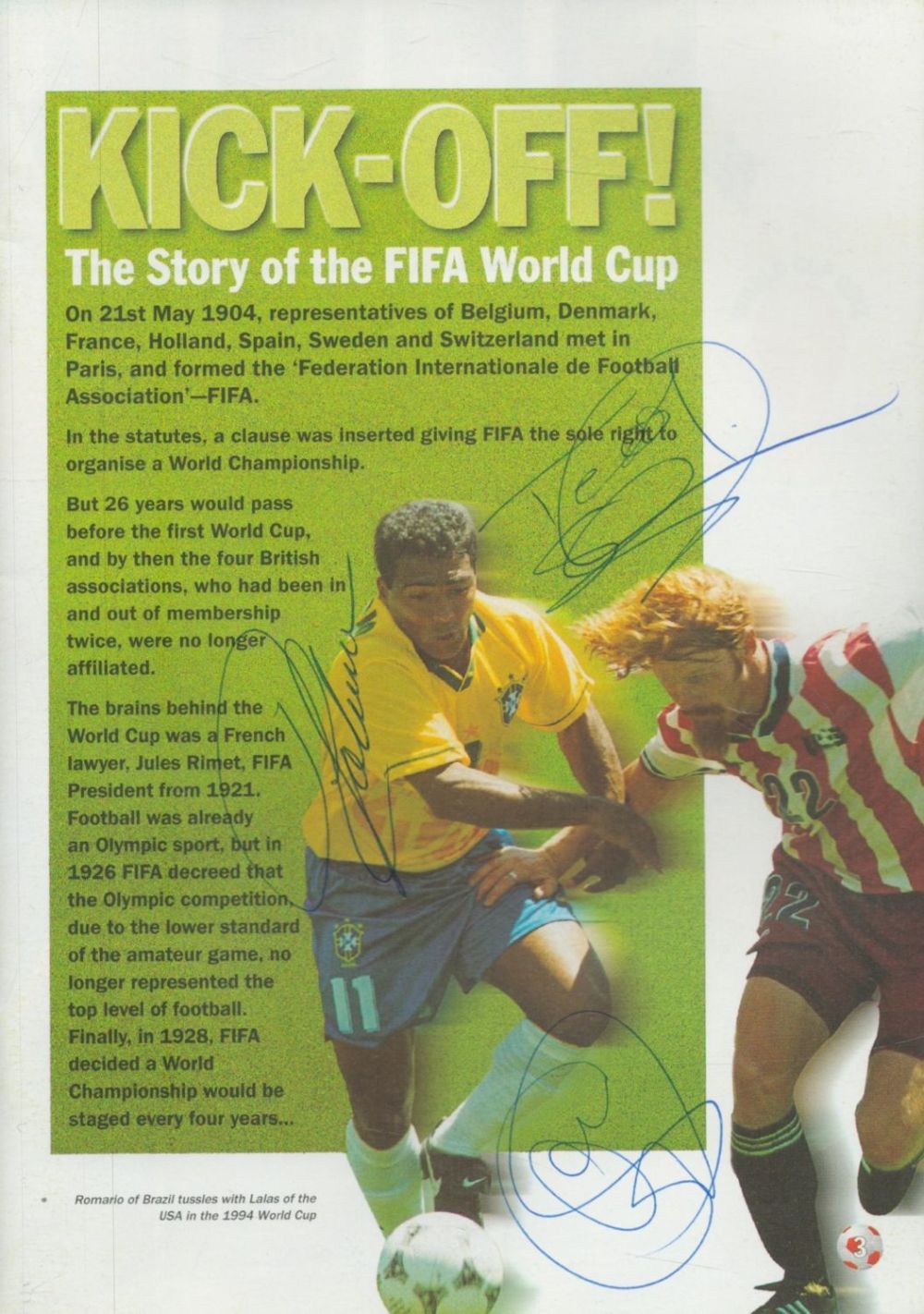 Lot 116: Multi signed Teddy Sheringham, MBE. Programme Souvenir page...