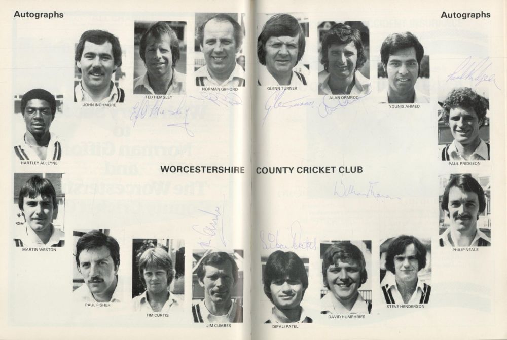 Lot 127: Multi signed signatures such as Ted Hemsley, Norman...