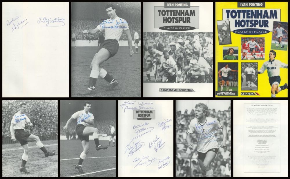 Lot 145: Multi signed Maurice Norman, Terry Dyson plus many...