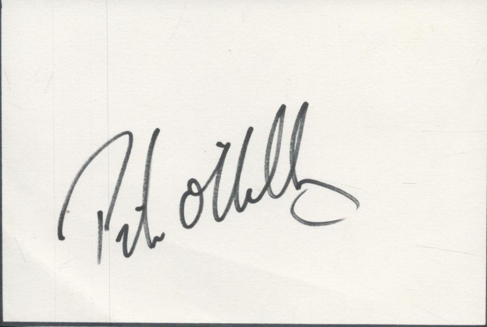 Lot 340: Tony Cottee signed 6x4inch white card with Wikipedia...