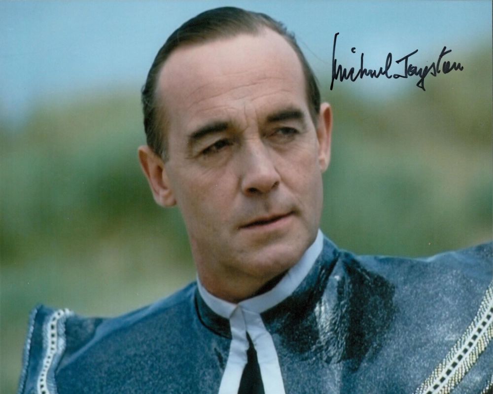 Lot 369: Dr Who actor Valeyard Michael Jayston signed 10...