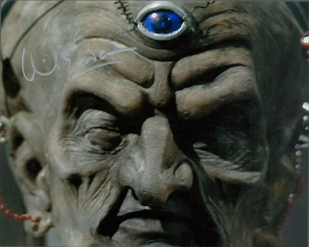 Lot 370: Dr Who actor David Gooderson as Davros signed...