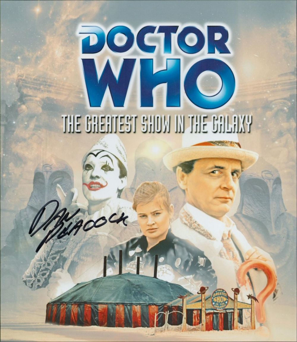 Lot 372: Dr Who actor Dan Peacock signed 10 x...