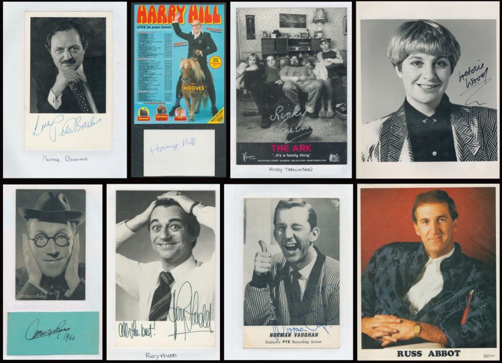 Lot 394: Comedy, Entertainment signed collection in Black folder. 30+...