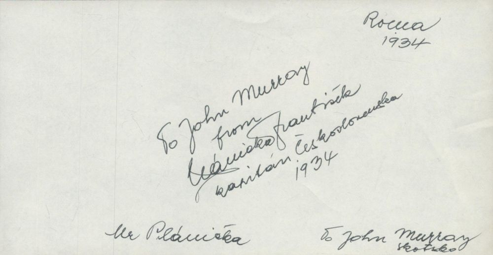 Lot 454: Football Frantisek Planicka Czech goalkeeper 1934 Rome World...