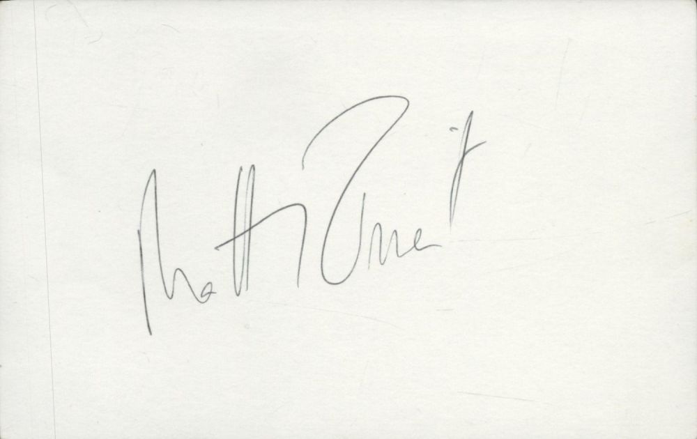 Lot 507: Sir Mathew Pinsent signed 6x4inch white post card....