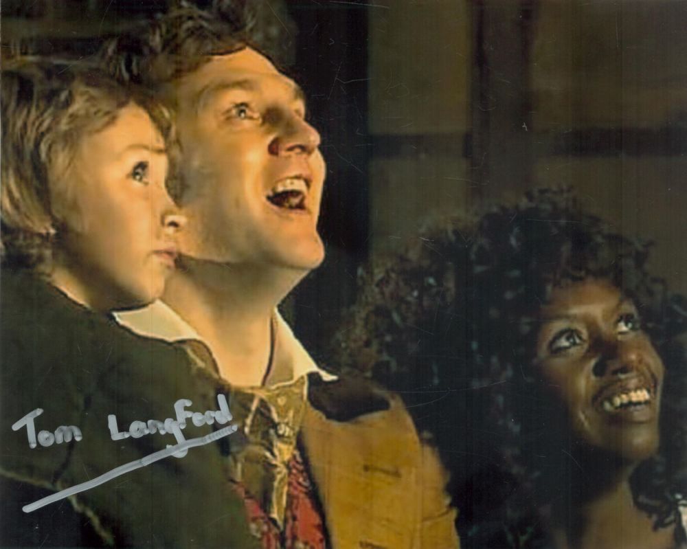 Lot 521: Tom Langford signed 10x8 inch colour photo. Good...