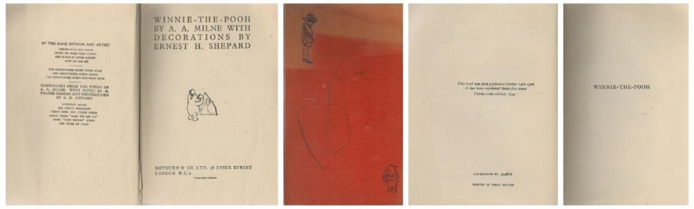 Lot 656: Winnie the Pooh by A. A. Milne. Thirty...