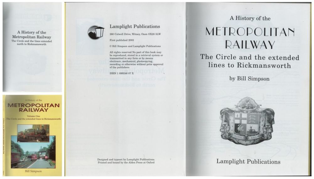 Lot 661: A History of the Metropolitan Railway: The Circle...