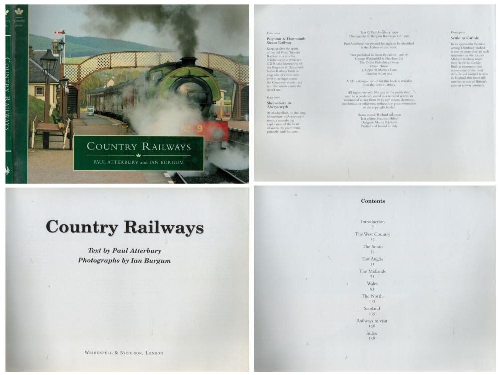 Lot 670: Country Railways (Country Series) by Paul Atterbury and...