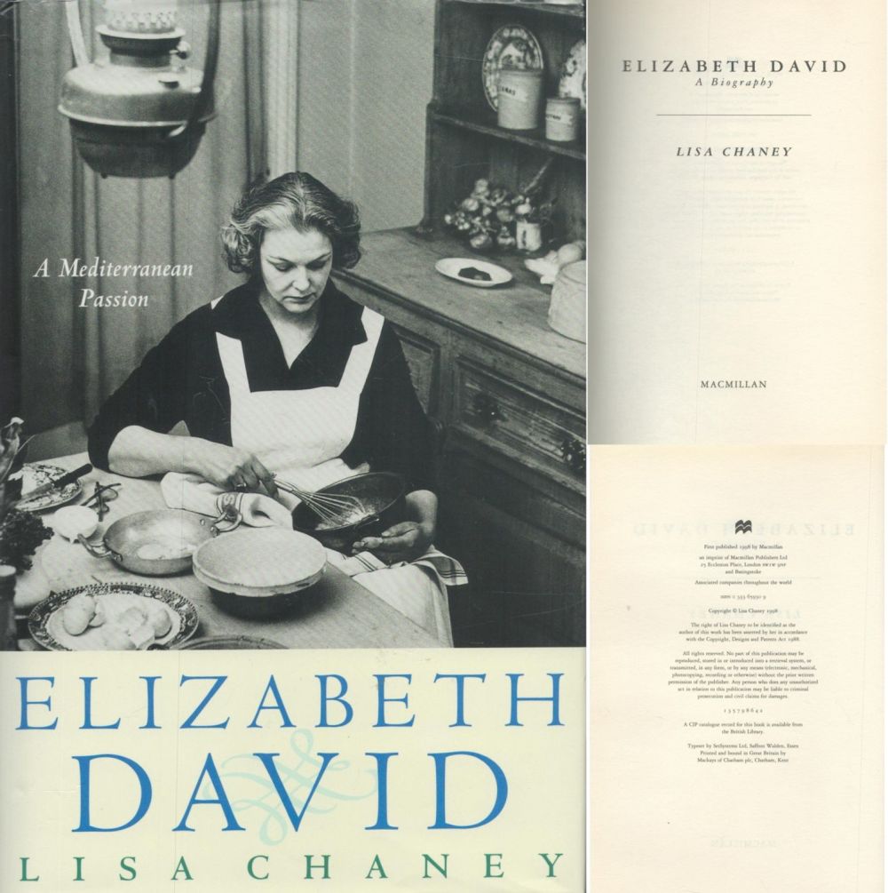 Lot 672: Elizabeth David A Mediterranean Passion A Biography by...