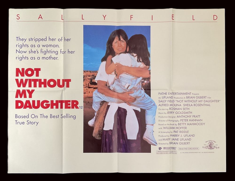Lot 754: Not Without My Daughter, Original Cinema Movie Poster...