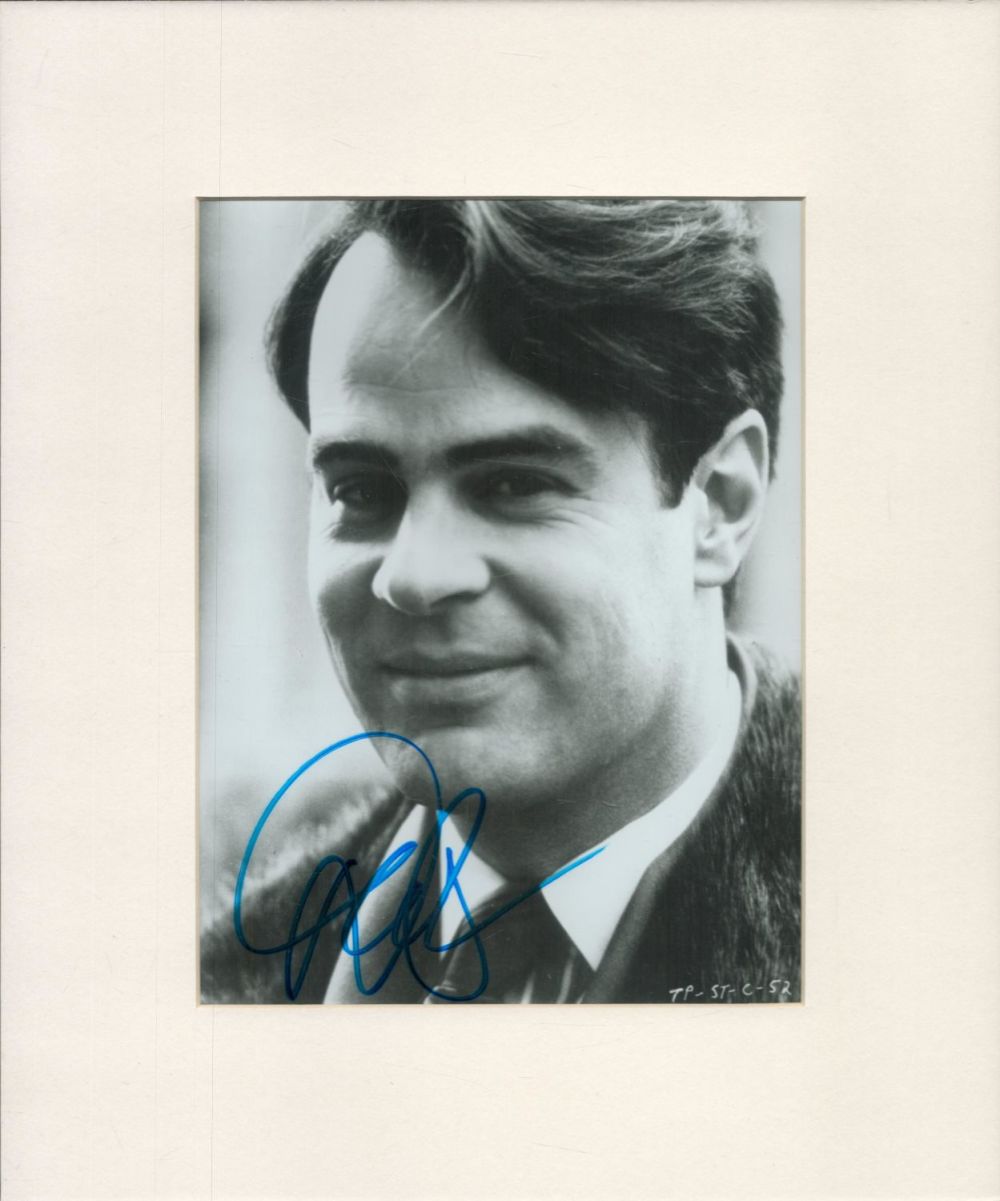 Lot 123: Dan Aykroyd signed 10x12 inch black and white...