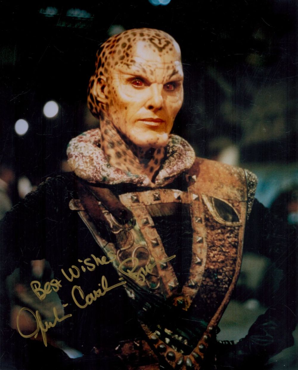 Lot 298: Julie Catlin Brown signed 10x8 inch colour photo....