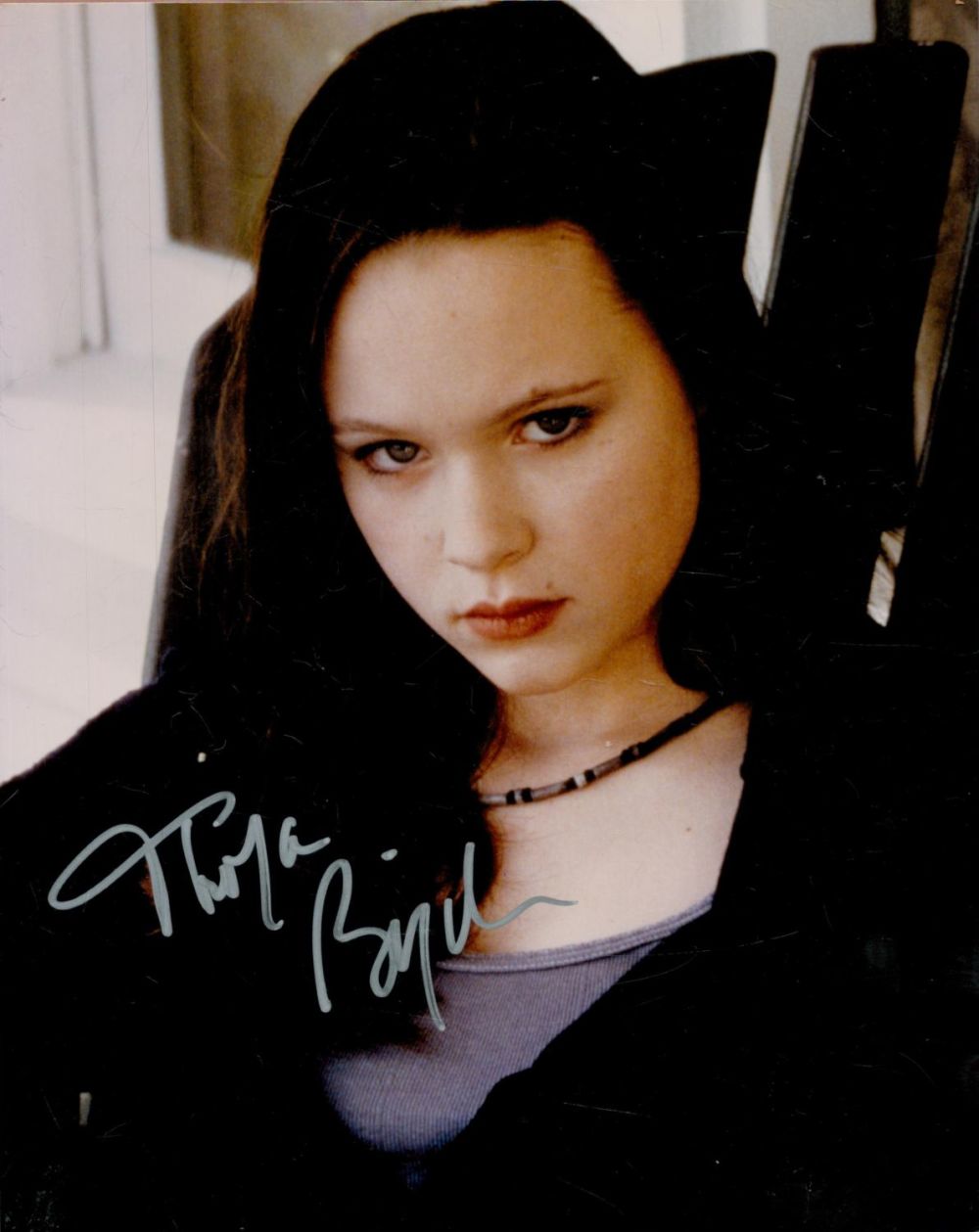 Lot 65: Thora Birch signed 10x8 inch colour photo. Good...