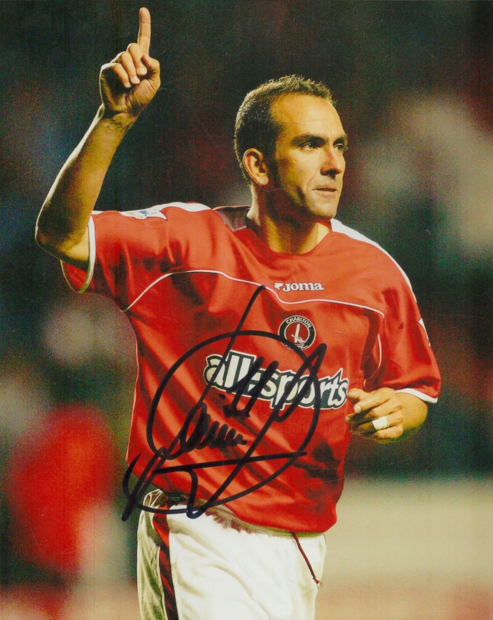 Lot 212: Paolo Di Canio signed 10x8 inch colour photo....