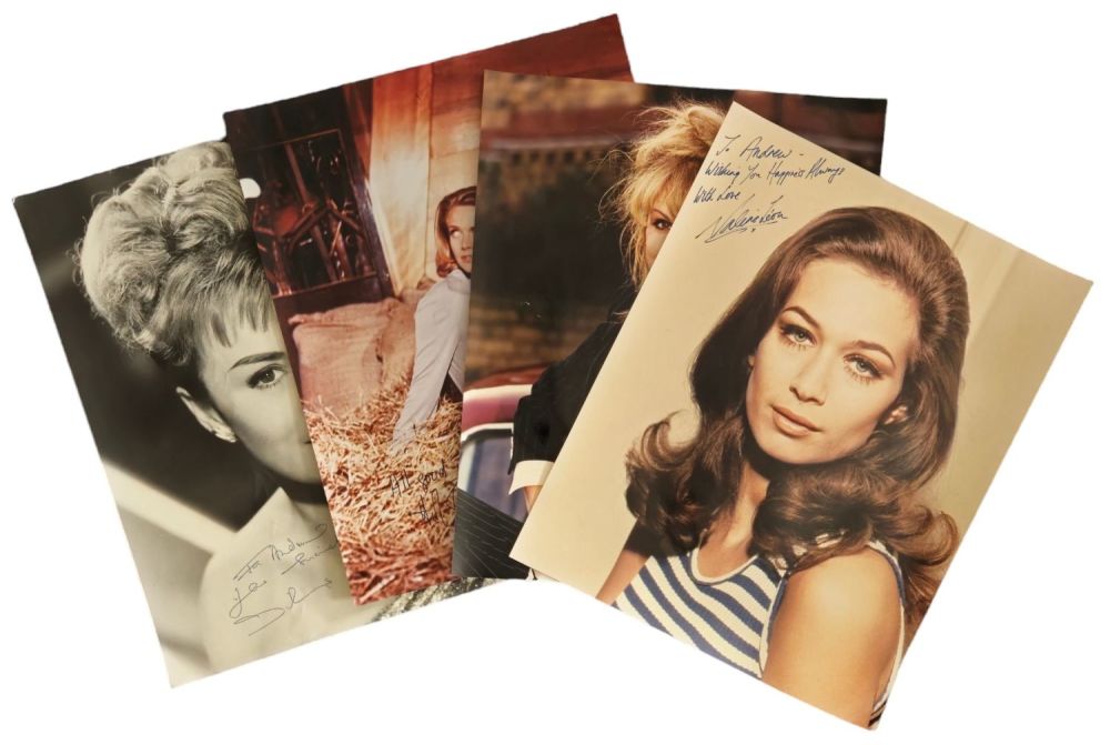 Lot 224: Women of TV and Film collection of 4...