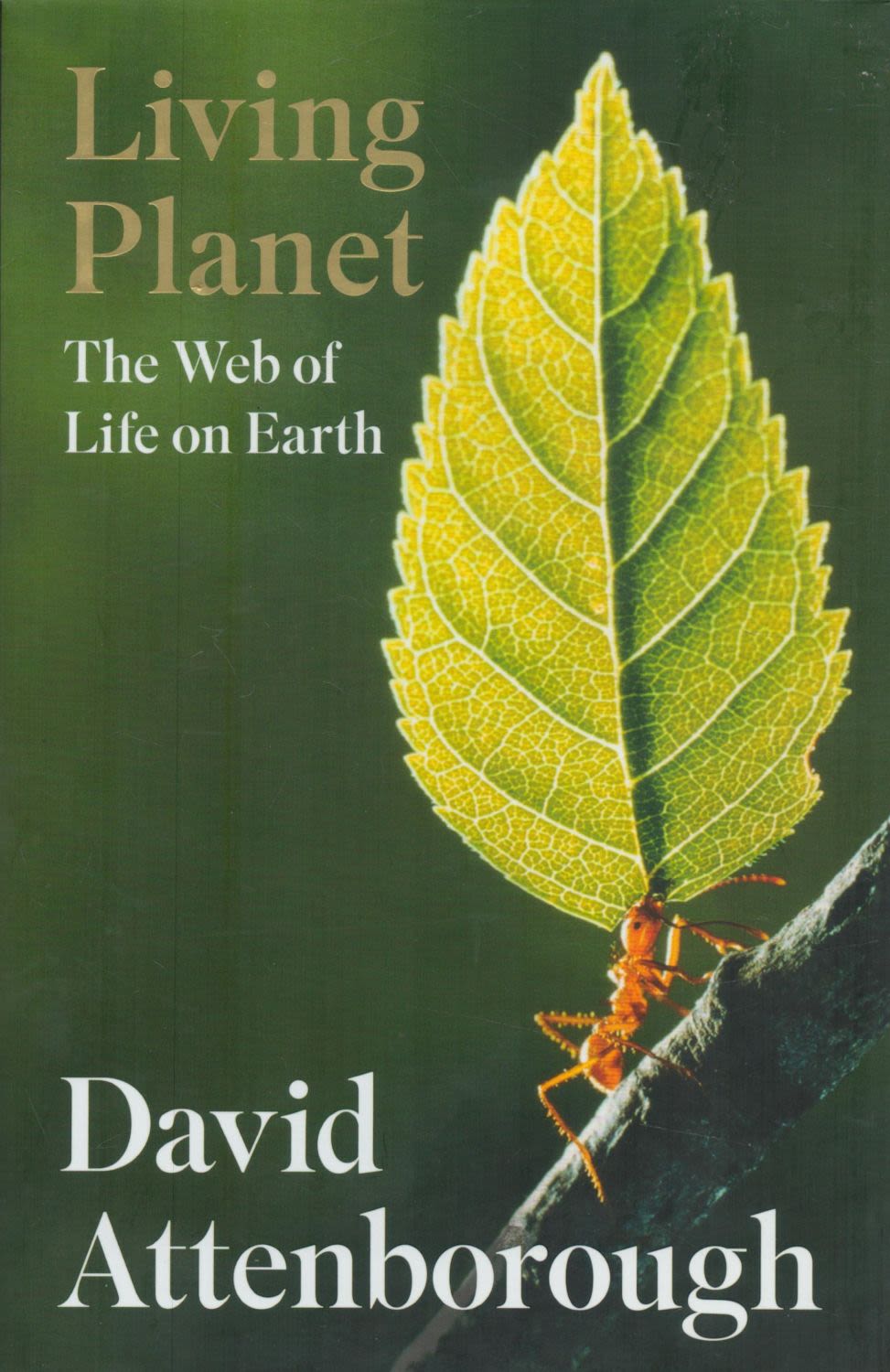 Lot 295: David Attenborough signed David Attenborough Living Planet The...