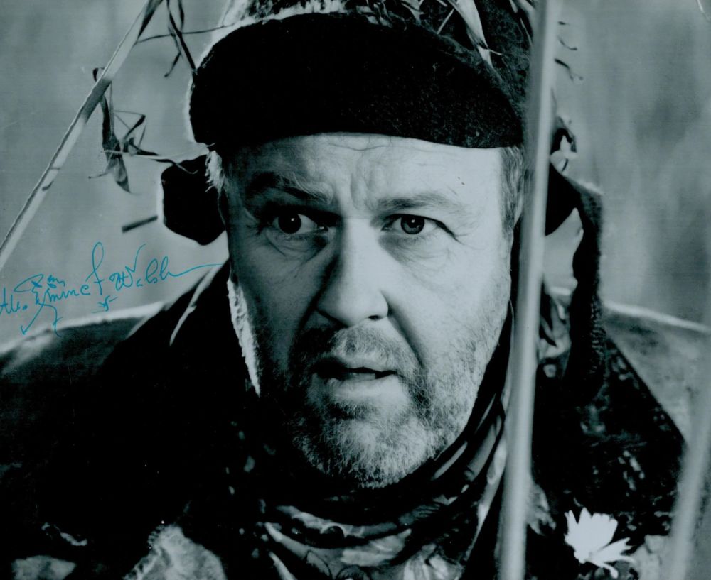 Lot 312: Emmet Walsh signed Promo. Black and White Photo...